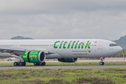 Citilink Garuda Indonesia Airbus A330-941N (PK-GYA) at  Yogyakarta - International, Indonesia