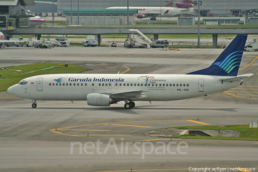 Garuda Indonesia Boeing 737-4M0 (PK-GZI) | Photo 381526