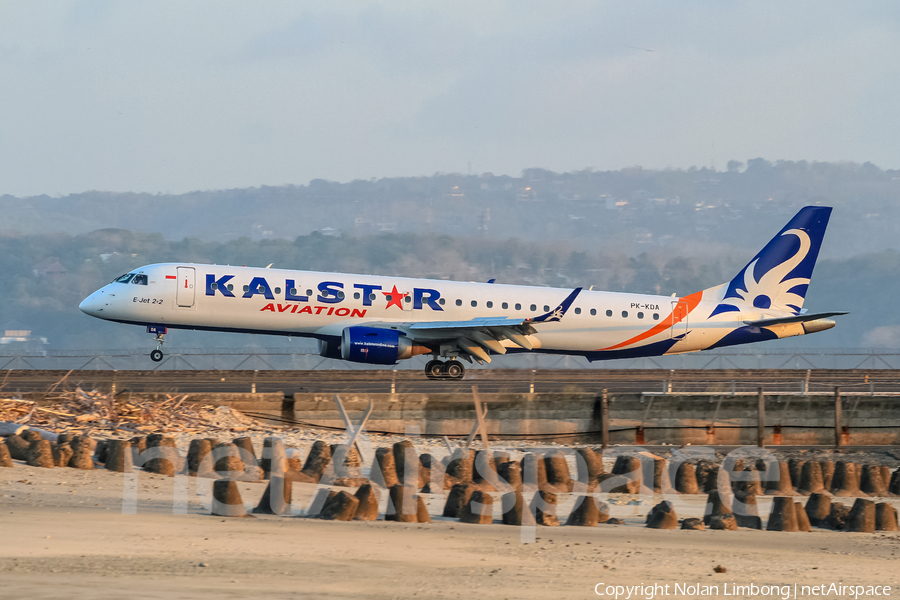 Kalstar Aviation Embraer ERJ-195LR (ERJ-190-200LR) (PK-KDA) | Photo 369881