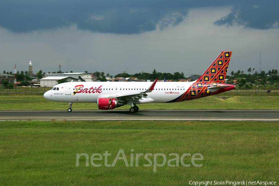 Batik Air Airbus A320-214 (PK-LAF) | Photo 360462
