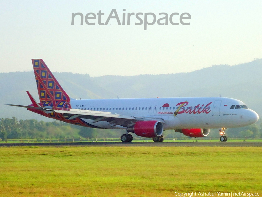 Batik Air Airbus A320-214 (PK-LAI) | Photo 145591