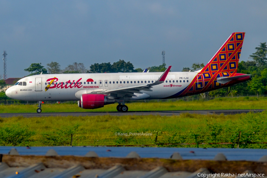 Batik Air Airbus A320-214 (PK-LAI) | Photo 513303