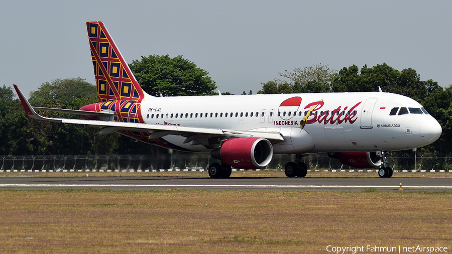 Batik Air Airbus A320-214 (PK-LAL) | Photo 363464