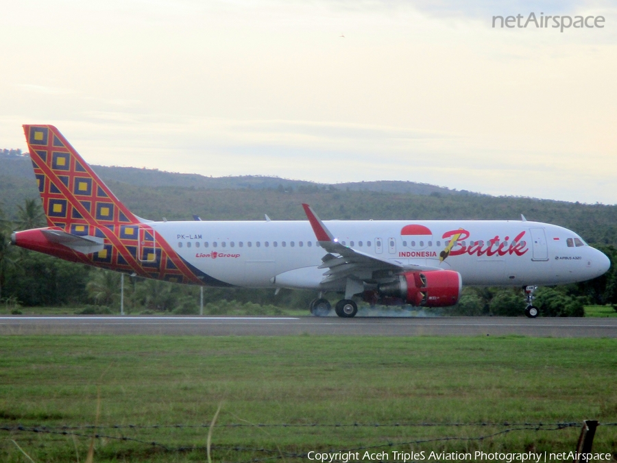 Batik Air Airbus A320-214 (PK-LAM) | Photo 435687