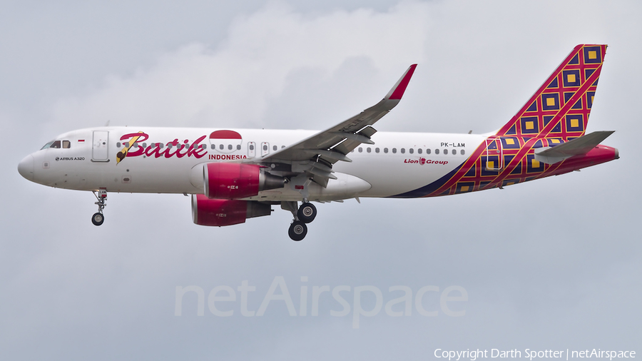 Batik Air Airbus A320-214 (PK-LAM) | Photo 309615