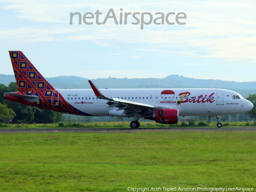 Batik Air Airbus A320-214 (PK-LAO) | Photo 280361