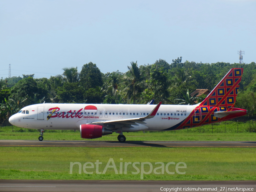 Batik Air Airbus A320-214 (PK-LAO) | Photo 622409