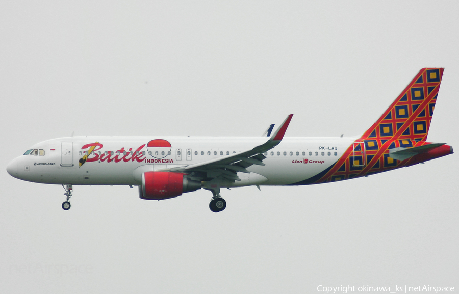 Batik Air Airbus A320-214 (PK-LAQ) | Photo 374580