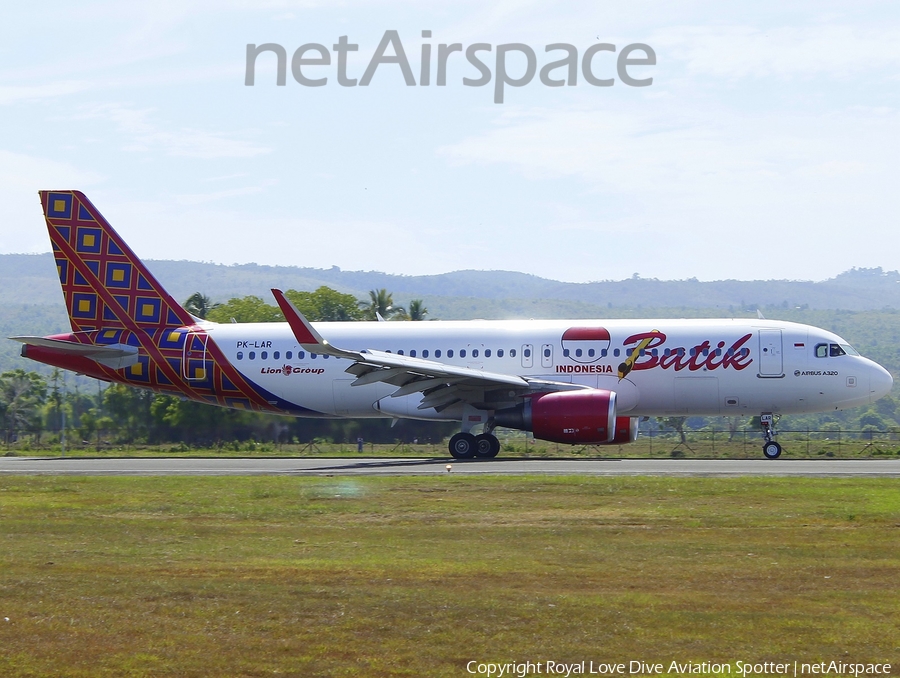 Batik Air Airbus A320-214 (PK-LAR) | Photo 346611