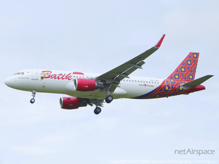 Batik Air Airbus A320-214 (PK-LAR) | Photo 354437