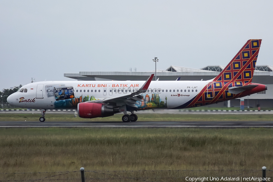 Batik Air Airbus A320-214 (PK-LAT) | Photo 516854