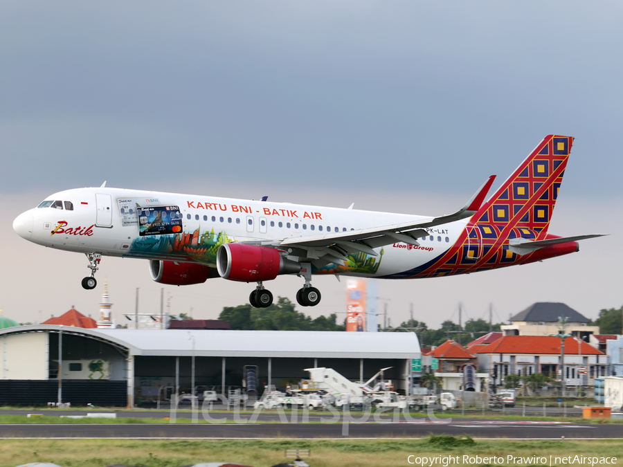 Batik Air Airbus A320-214 (PK-LAT) | Photo 498720