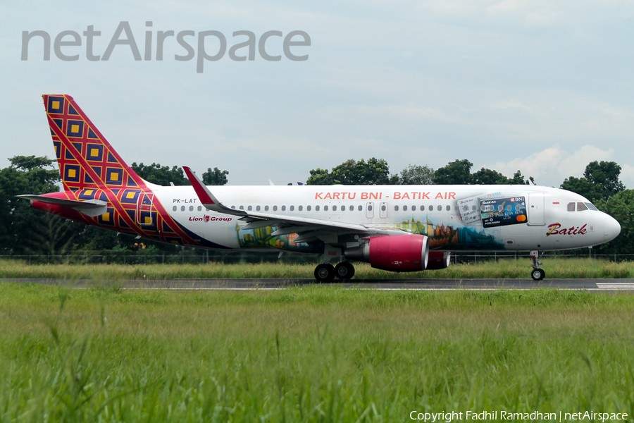 Batik Air Airbus A320-214 (PK-LAT) | Photo 533370