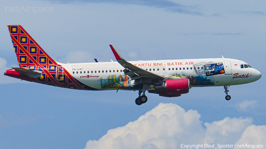 Batik Air Airbus A320-214 (PK-LAT) | Photo 619309