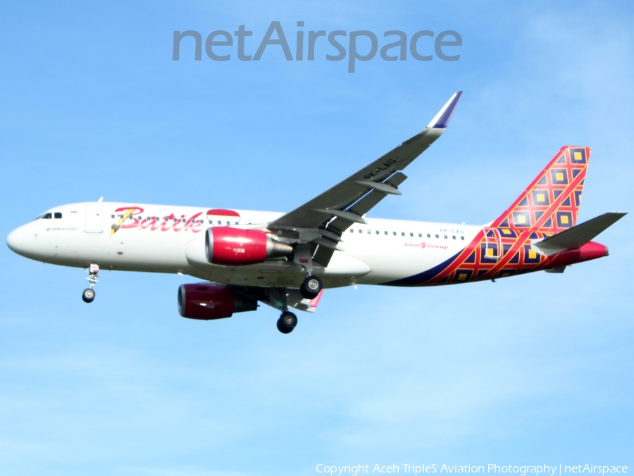 Batik Air Airbus A320-214 (PK-LAU) | Photo 247472