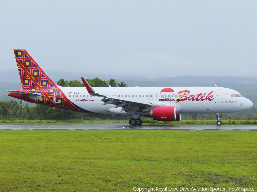 Batik Air Airbus A320-214 (PK-LAV) | Photo 357128