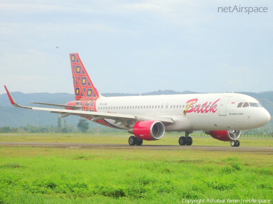 Batik Air Airbus A320-214 (PK-LAW) | Photo 147889