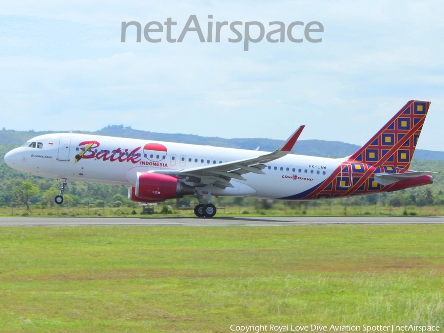 Batik Air Airbus A320-214 (PK-LAW) | Photo 317997