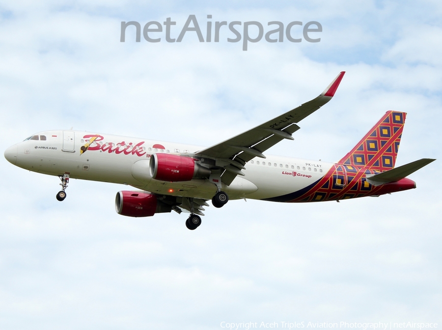 Batik Air Airbus A320-214 (PK-LAY) | Photo 249261