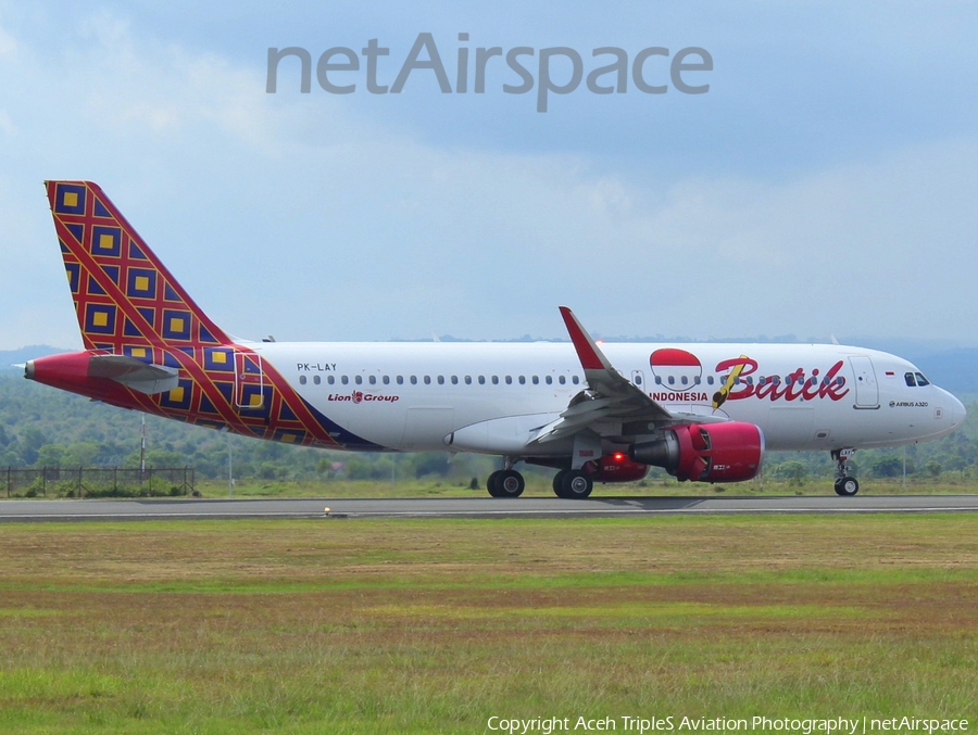 Batik Air Airbus A320-214 (PK-LAY) | Photo 324319