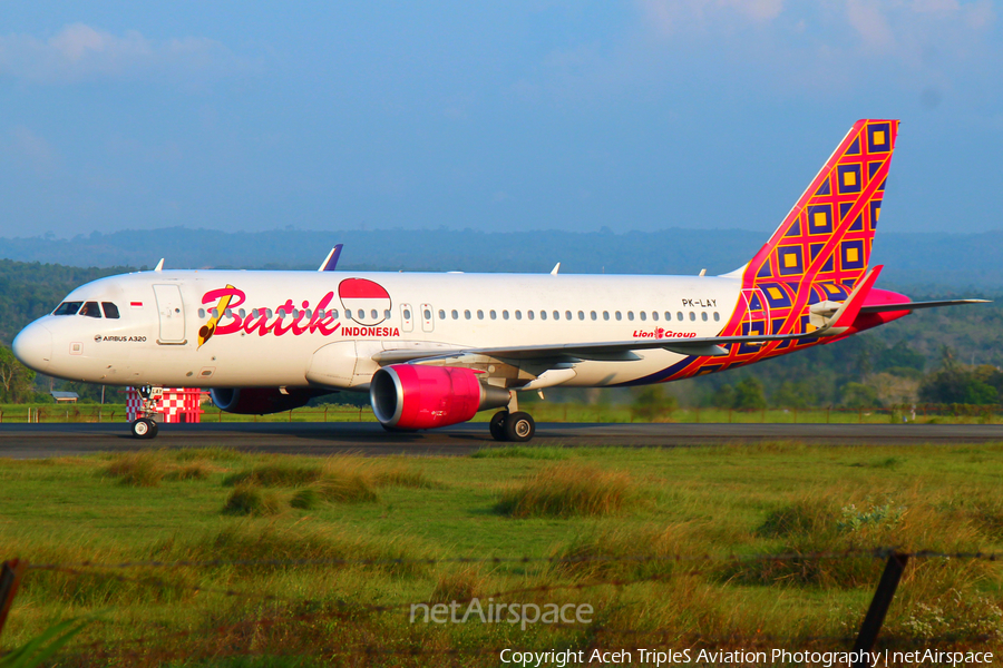 Batik Air Airbus A320-214 (PK-LAY) | Photo 632393