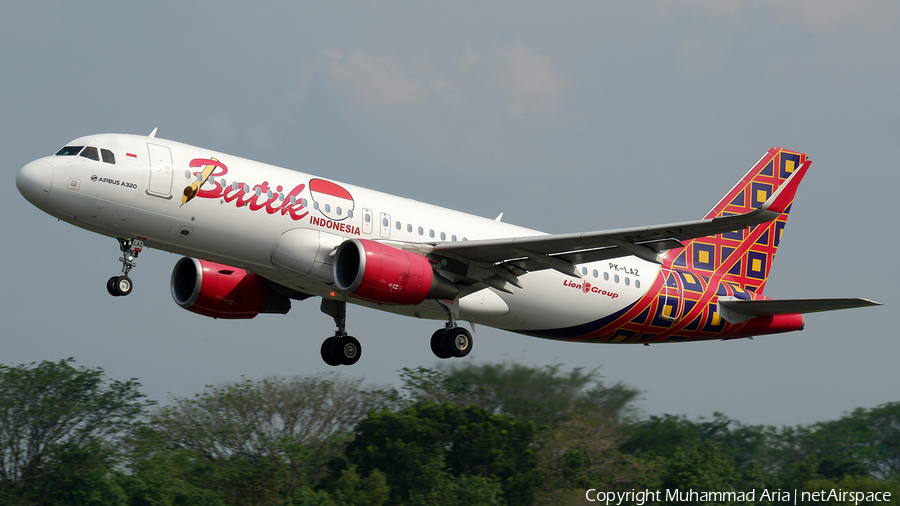 Batik Air Airbus A320-214 (PK-LAZ) | Photo 454883