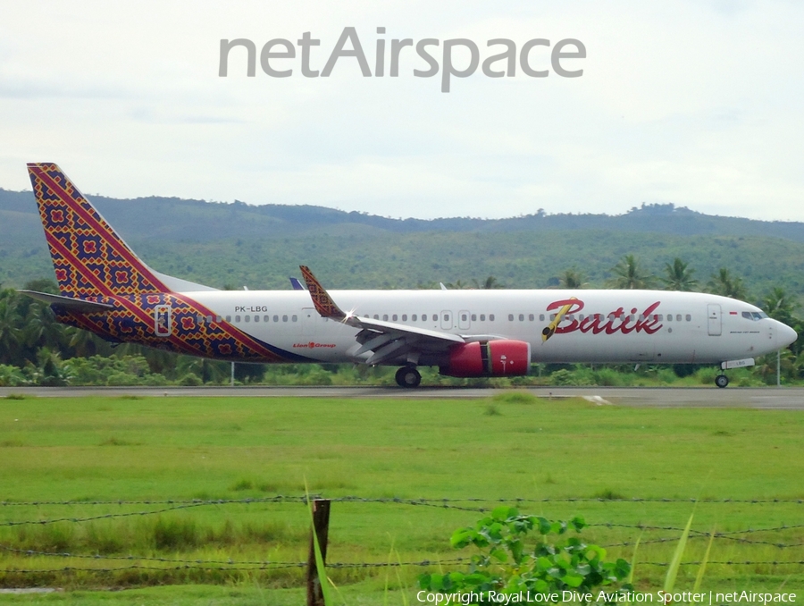 Batik Air Boeing 737-9GP(ER) (PK-LBG) | Photo 208639