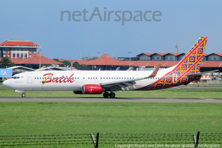 Batik Air Boeing 737-9GP(ER) (PK-LBH) | Photo 214593