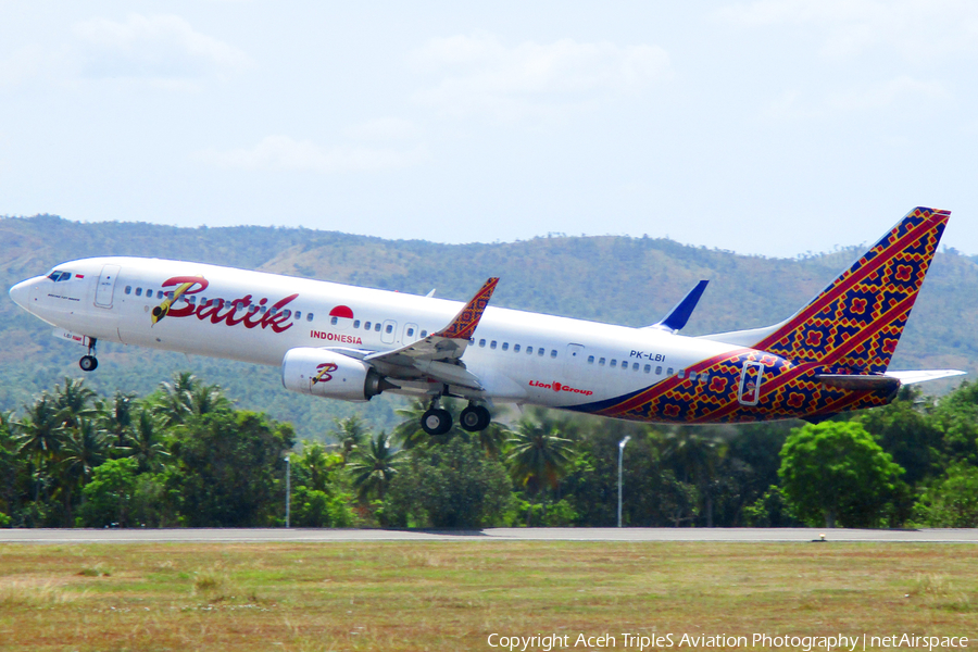 Batik Air Boeing 737-9GP(ER) (PK-LBI) | Photo 208085