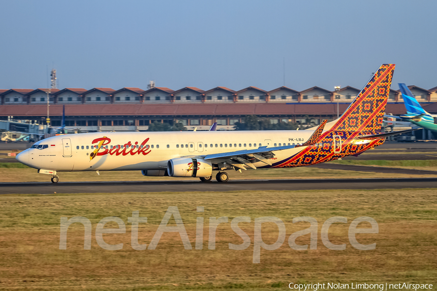 Batik Air Boeing 737-9GP(ER) (PK-LBJ) | Photo 369402
