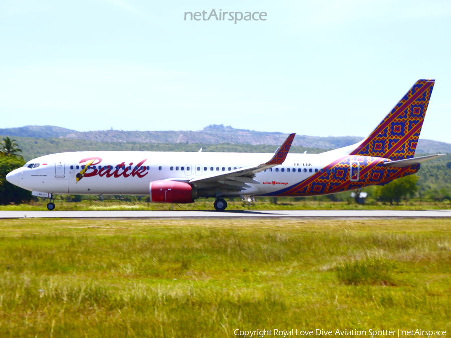 Batik Air Boeing 737-8GP (PK-LBK) | Photo 521435