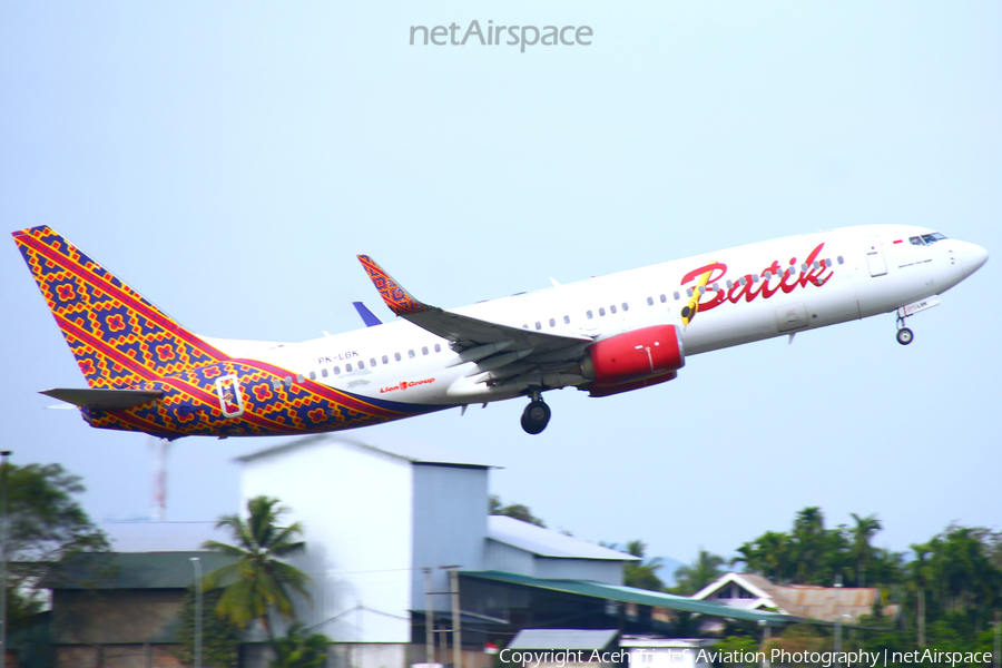 Batik Air Boeing 737-8GP (PK-LBK) | Photo 547120