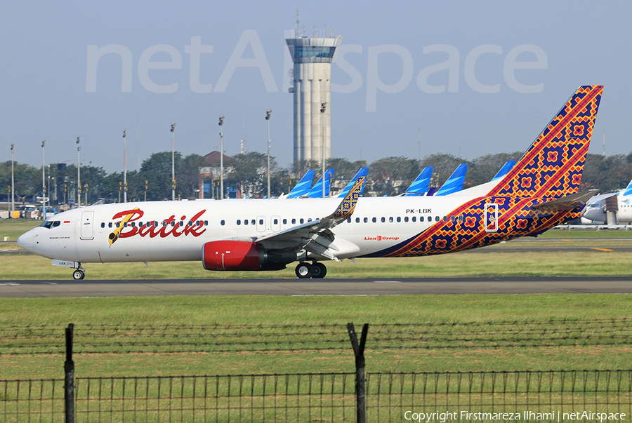 Batik Air Boeing 737-8GP (PK-LBK) | Photo 79194