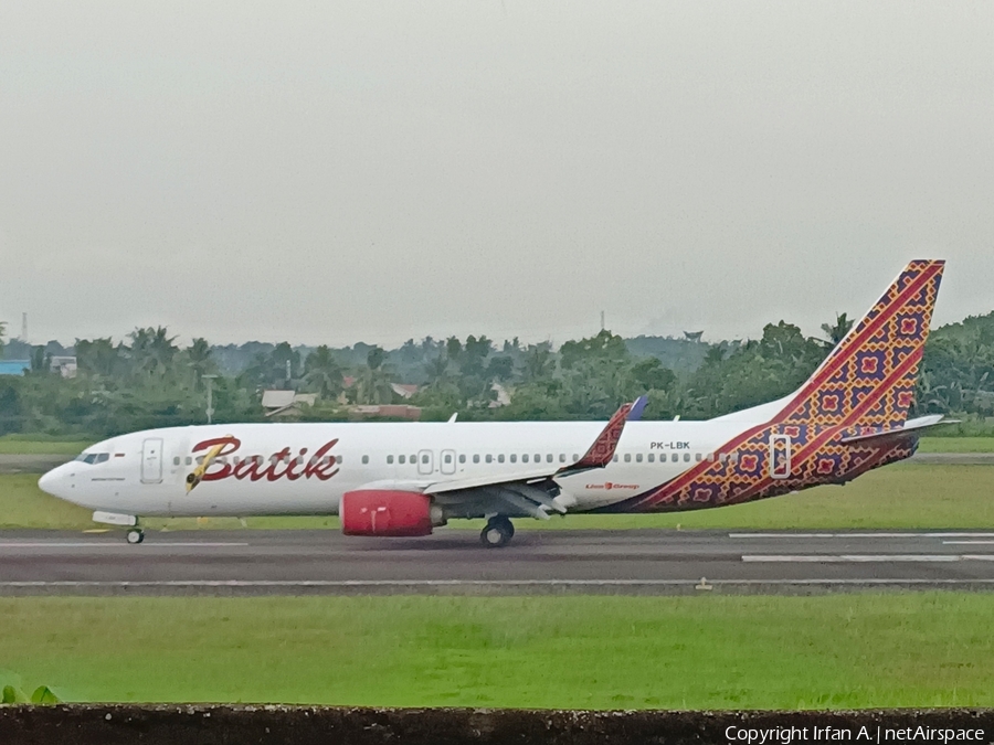 Batik Air Boeing 737-8GP (PK-LBK) | Photo 558565