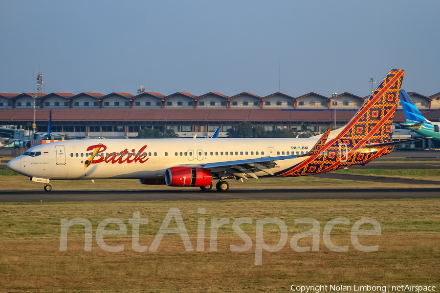 Batik Air Boeing 737-9GP(ER) (PK-LBM) | Photo 369403
