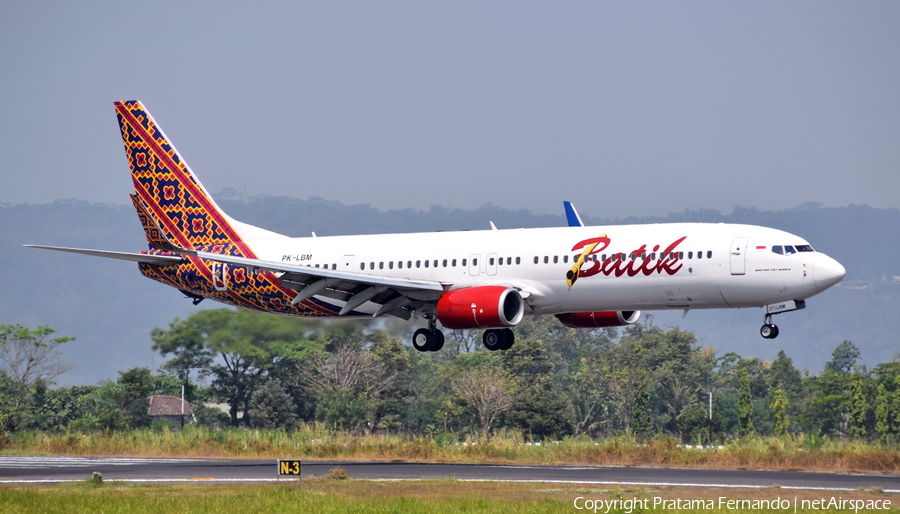 Batik Air Boeing 737-9GP(ER) (PK-LBM) | Photo 83395