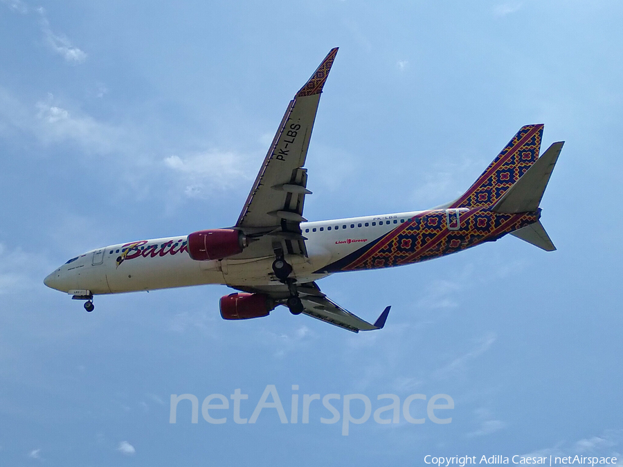 Batik Air Boeing 737-8GP (PK-LBS) | Photo 459783