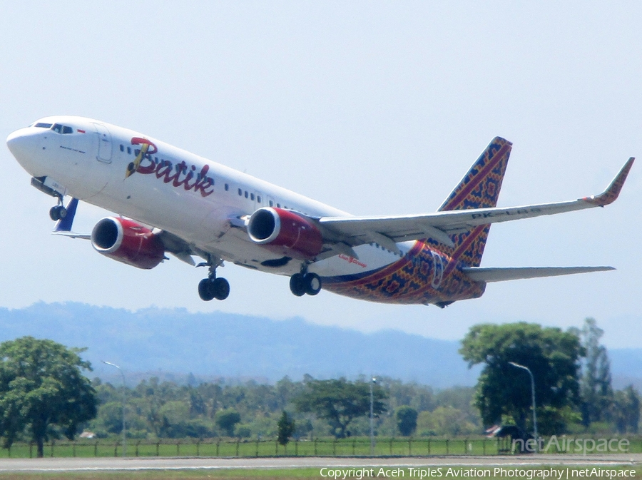 Batik Air Boeing 737-8GP (PK-LBS) | Photo 435888