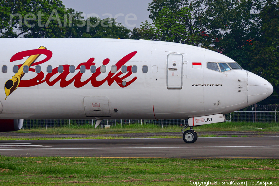 Batik Air Boeing 737-8GP (PK-LBT) | Photo 462187