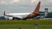 Batik Air Boeing 737-8GP (PK-LBW) at  Balikpapan Sepinggan - International, Indonesia