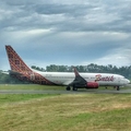 Batik Air Boeing 737-8GP (PK-LBZ) at  Balikpapan Sepinggan - International, Indonesia