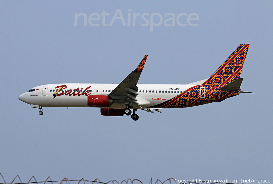 Batik Air Boeing 737-8GP (PK-LDE) | Photo 86239