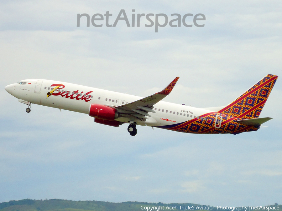 Batik Air Boeing 737-8GP (PK-LDG) | Photo 225684