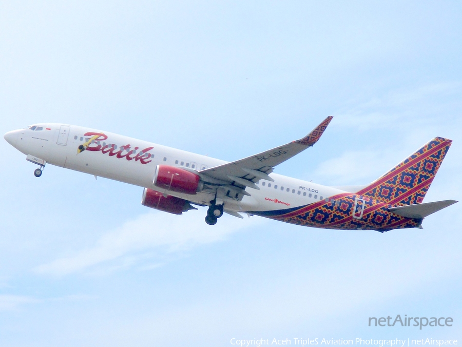 Batik Air Boeing 737-8GP (PK-LDG) | Photo 401984
