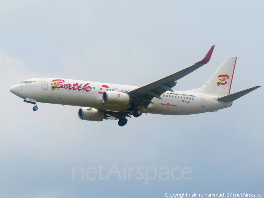 Batik Air Boeing 737-8GP (PK-LDH) | Photo 623385