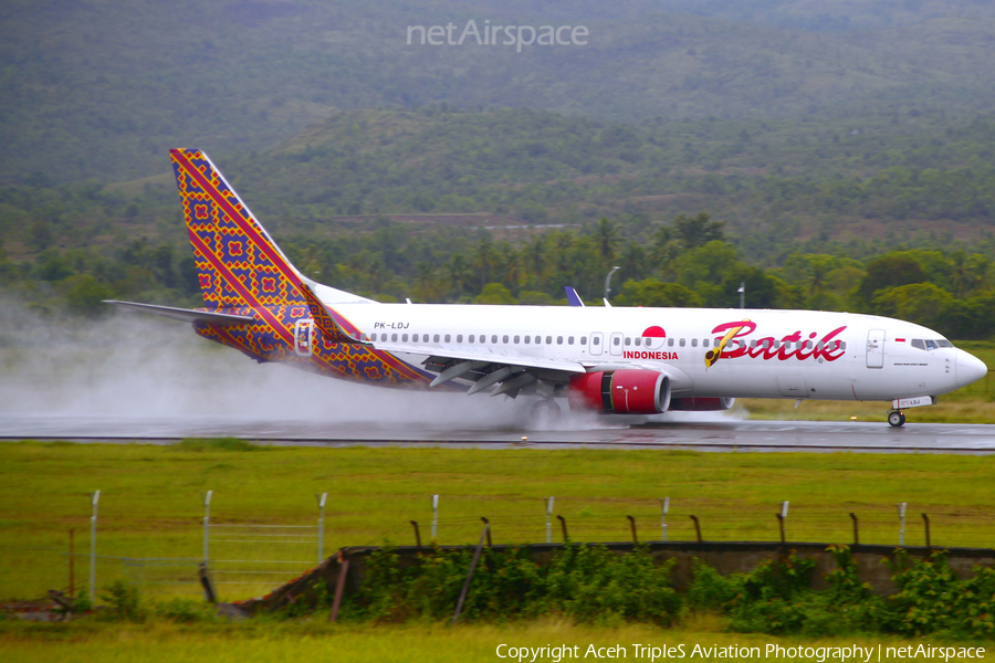 Batik Air Boeing 737-8GP (PK-LDJ) | Photo 537114