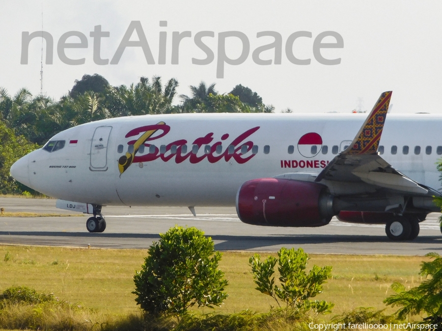 Batik Air Boeing 737-8GP (PK-LDJ) | Photo 501599