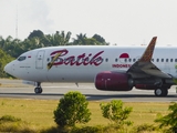 Batik Air Boeing 737-8GP (PK-LDJ) at  Pekanbaru - Sultan Syarif Kasim II (Simpang Tiga), Indonesia