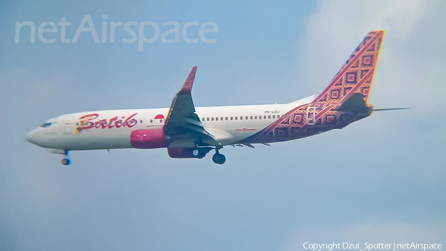 Batik Air Boeing 737-8GP (PK-LDJ) | Photo 522692