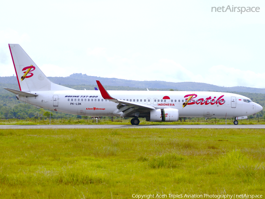 Batik Air Boeing 737-8GP (PK-LDK) | Photo 519752